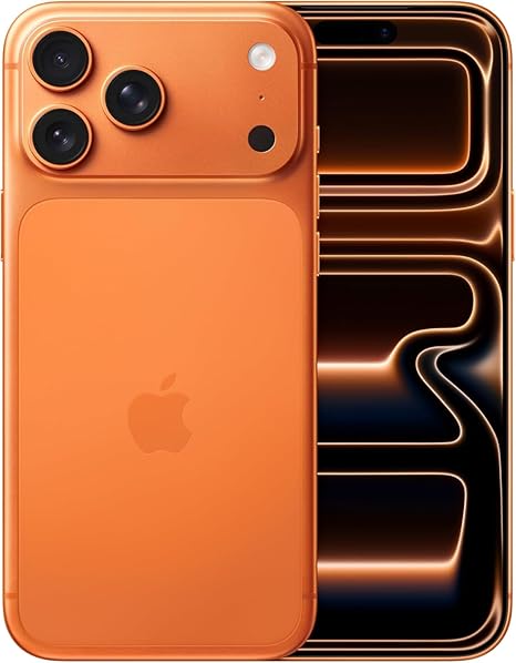 Apple iPhone 17 Pro Max (256 GB) - Cosmic Orange with Face ID | Tax Paid | 2 Years Official Warranty