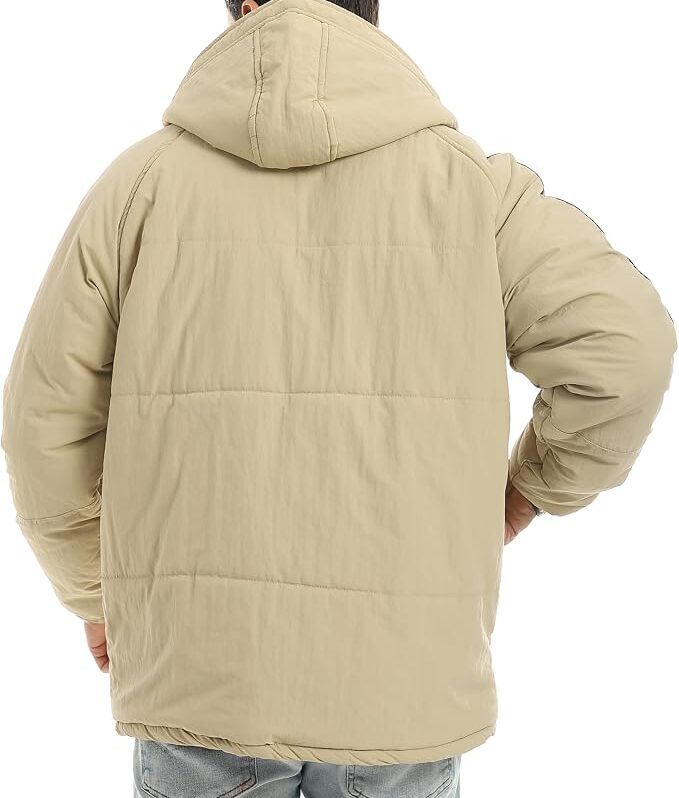 Andora Mens Stylish Buttons And Zipper Closure Jacket